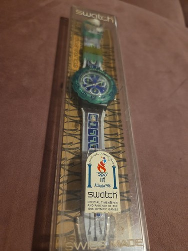 Vintage 1996 swatch aqua - 1996,