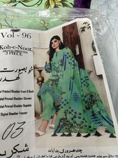  printed Khaddar stitched salwar kameez 3pc suit with KHADDAR duptta