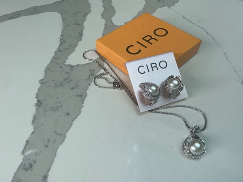 Ciro faux pearl and diamante - faux,