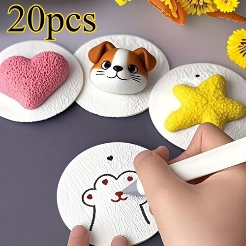 20pcs magic foam texture - 20pcs,