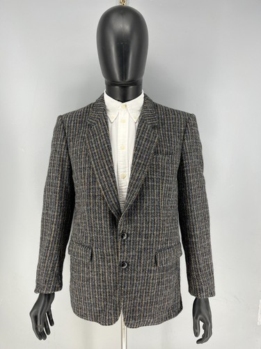 Men harris tweed jacket - tweed,