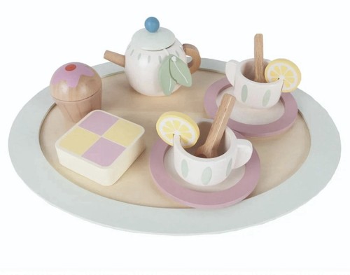 Ollie grace wooden tea set - &,