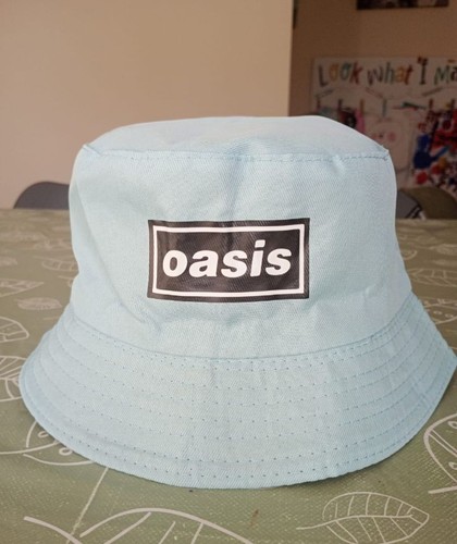 Light blue oasis bucket hat - blue,