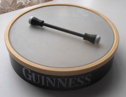 Guinness bodhran drum - bodhran,