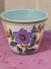 Lovely Flora Gouda Holland Multicoloured 'Viola' Ceramic Flower Pot Vase