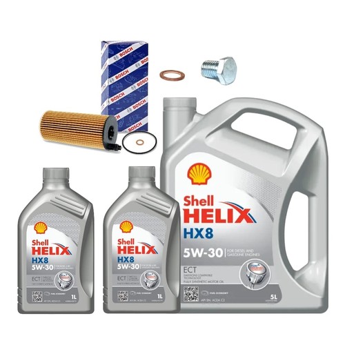 5w30 shell hx8 bosch - 7l,