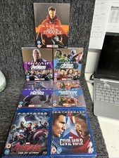 Marvel Blu Ray Bundle Job Lot
