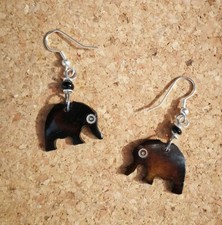 Elephant Shape Brown Bone