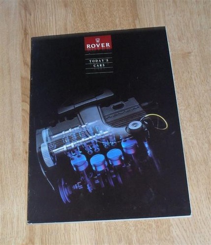 Rover brochure 1990 - rover, 800