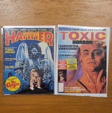 70s/90s Vintage Horror Movie Magazine Bundle (GC) Rare. 