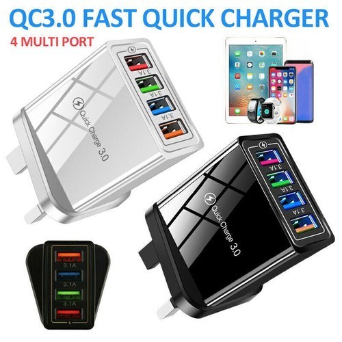 Multi port fast quick charge - 4, multi-port