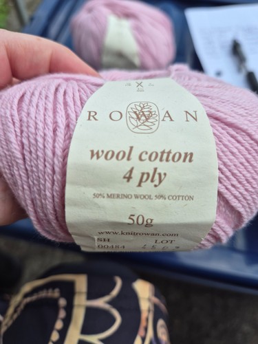 Rowan wool cotton 4ply made - rowan,