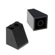 2x Lego Roof Tile 65° 2x2x2