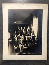 1933 Old Unknown Company Photograph. Unknown Black & White Photograph.