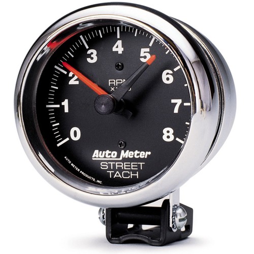 Autometer tachometer gauge - tachometer, 3
