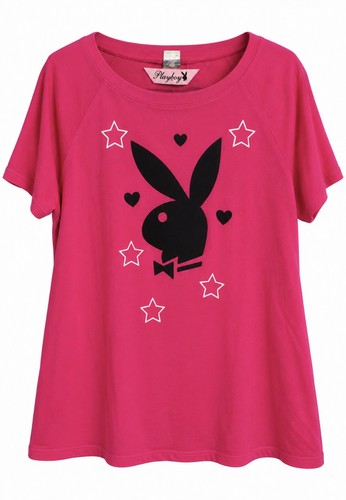 Playboy pink bunny graphic - playboy,