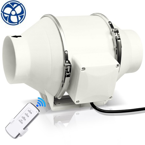 Inline duct fan - 4", air