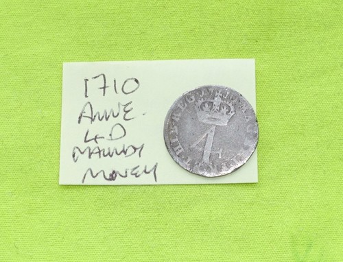 1710 four pence silver - four,