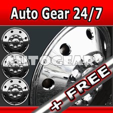 15" Chrome Raised Deep Dish