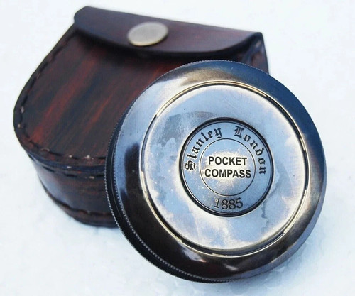 Brass maritime compass - 2.5",