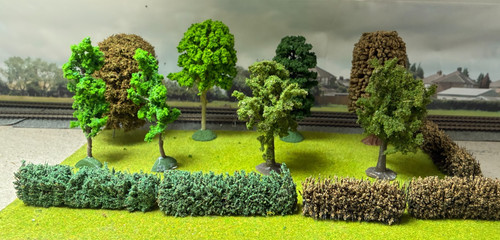 Collection trees hedges - collection,