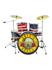 Miniature Drum Set -   GUNS N ROSES