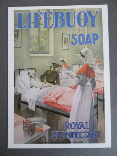 Postcard lifebuoy soap - postcard,