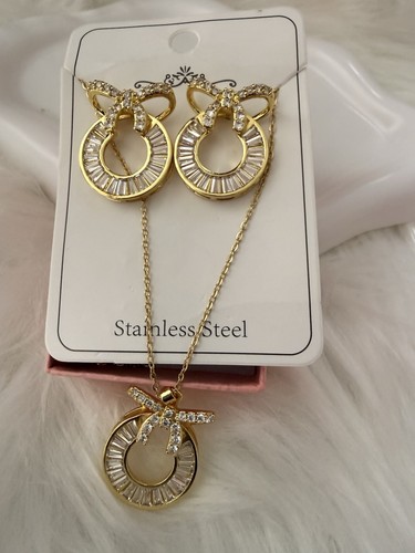 Rhinestone complete jewellery - complete,