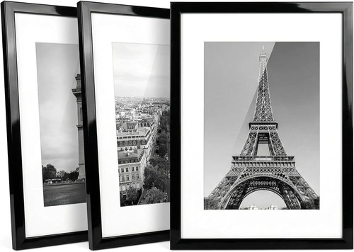 Pack picture frames black - pack,