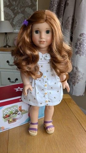 American girl doll blair with - american,