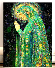 CANVAS WALL ART- Green Goddess