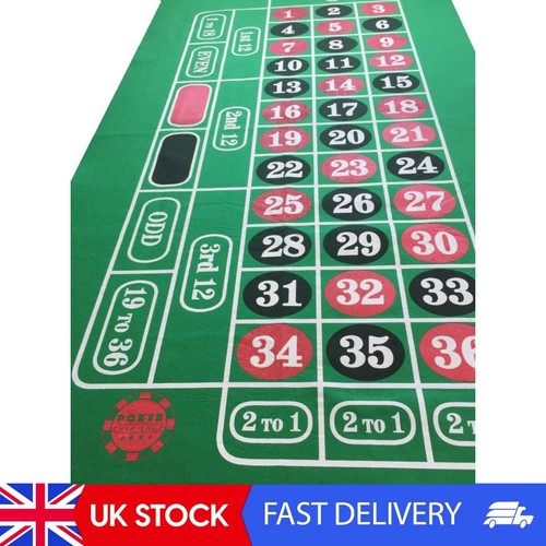 Giant green roulette felt - giant,
