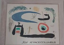 Joan Miro at Pace Columbus Offset Art print Lithograph Plate signed Poster 1976