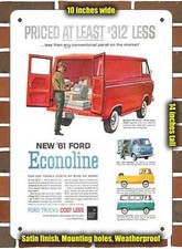 Metal Sign - 1961 Ford