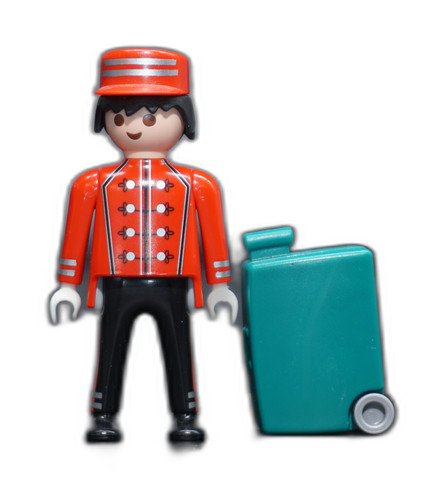 Playmobil figure man hotel - man,