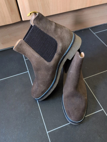 Joules brown ankle suede boots - joules,