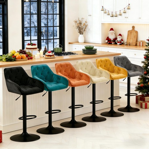 Swivel bar stools velvet - swivel,