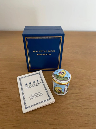 Halcyon days enamel - enamel, box
