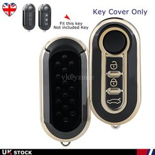 3 Button Flip Car Key Cover Fob Case For Fiat 500 Ducato Doblo Punto Panda Bravo
