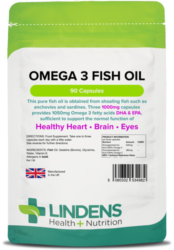Lindens omega fish oil - lindens,