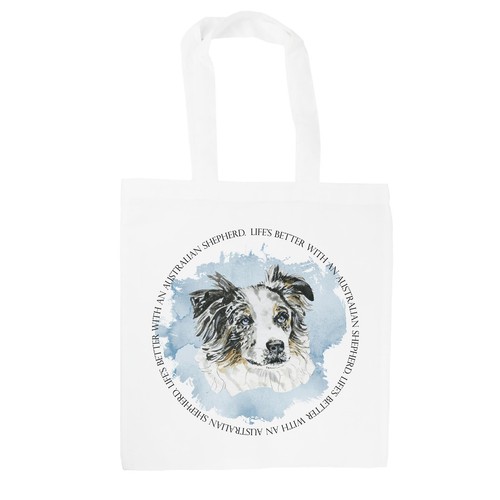 Australian shepherd tote - australian, bag