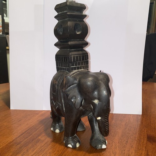 Rare wooden hand carved ebony - hand,