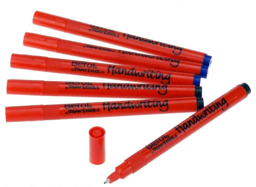 Berol handwriting pens - handwriting,