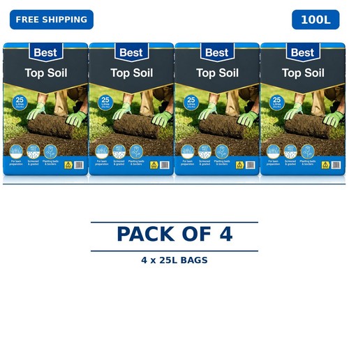 100l top soil bulk - top, x