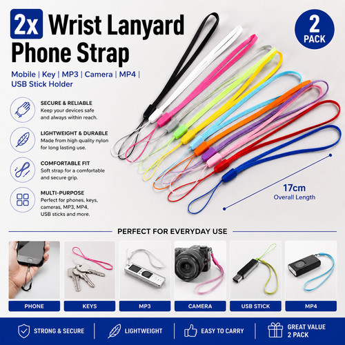 Wrist lanyard phone strap - wrist,