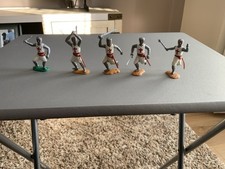 5 Timpo Crusader Fighting Figures