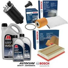 FOR FORD TRANSIT CONNECT 200 1.5 DIESEL MK2 BOSCH FULL FILTER SERVICE KIT & 7L