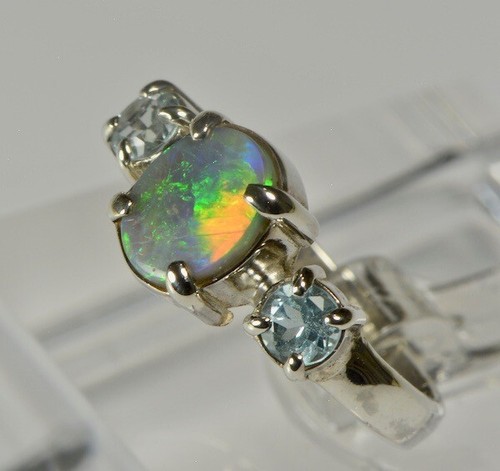 Solid australian black opal - solid,