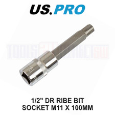US PRO Tools 1/2" DR Ribe Bit