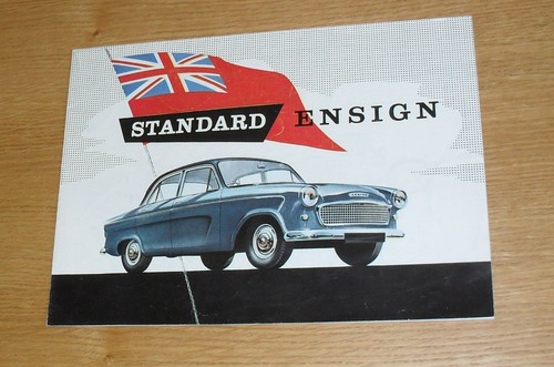 Standard ensign brochue 1958 - ensign,